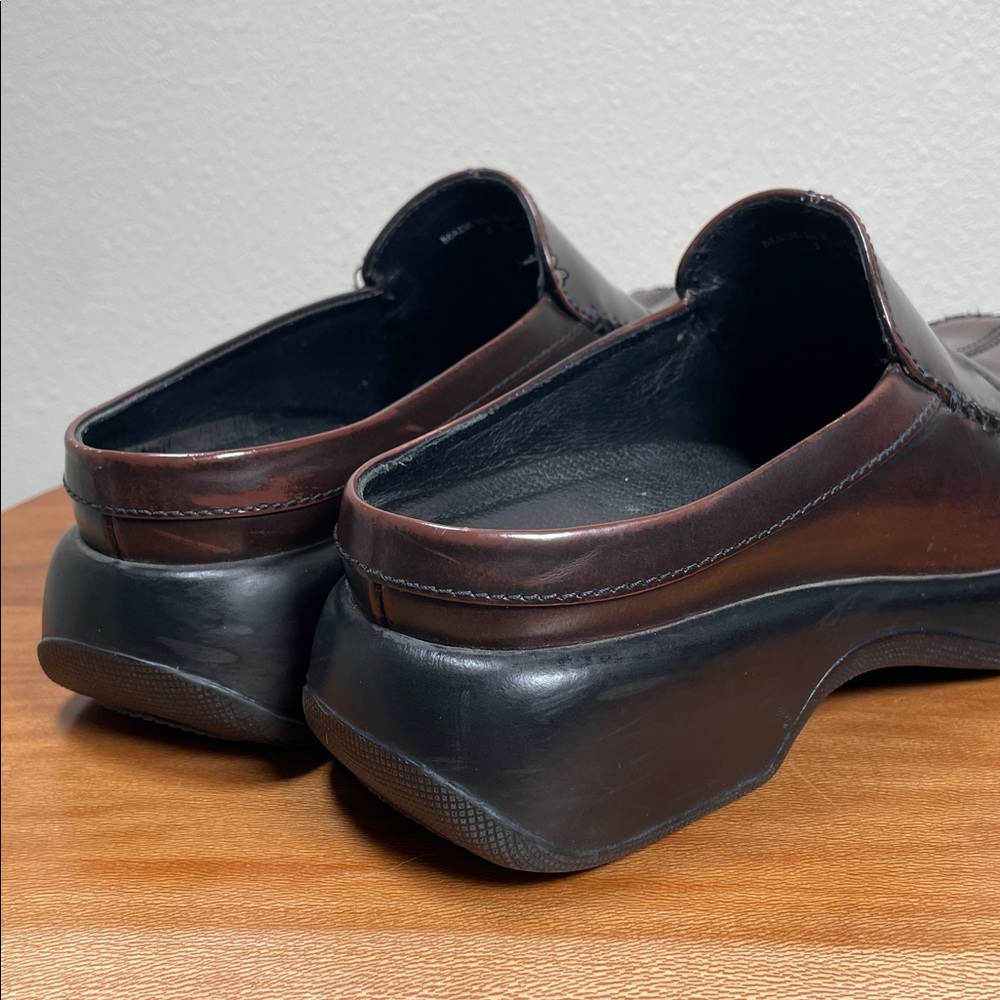 Dansko Patchwork Clogs Mules Comfort Leather Slip… - image 11